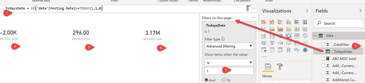 Power BI Create Dynamic date filter and Visual level filter | by Peritos  Solutions | Peritos Solutions | Medium