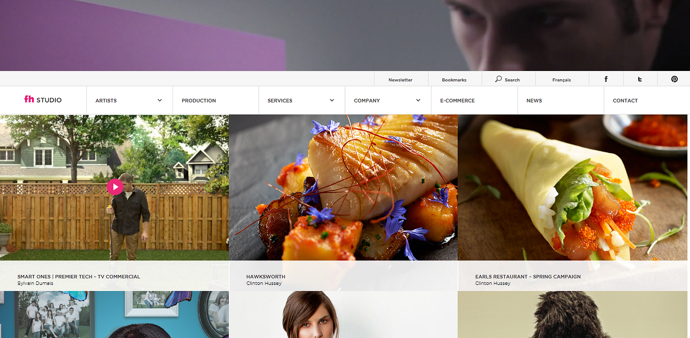 Few Best Examples Of WordPress Grid Layout sites by Sem Jacobs