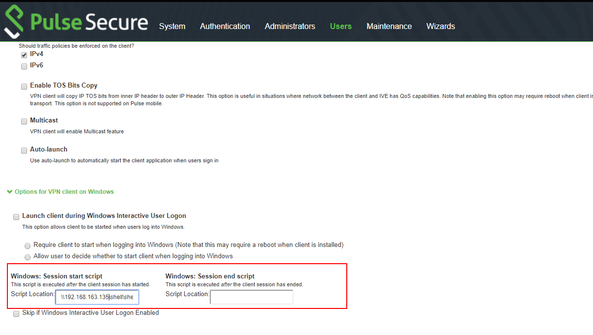 pulse secure client logs off pulse secure client logs off