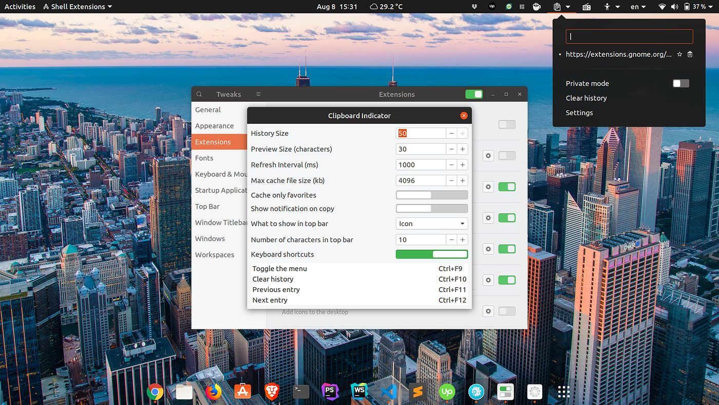 Best Gnome Shell Extensions. must have gnome shell extensions by