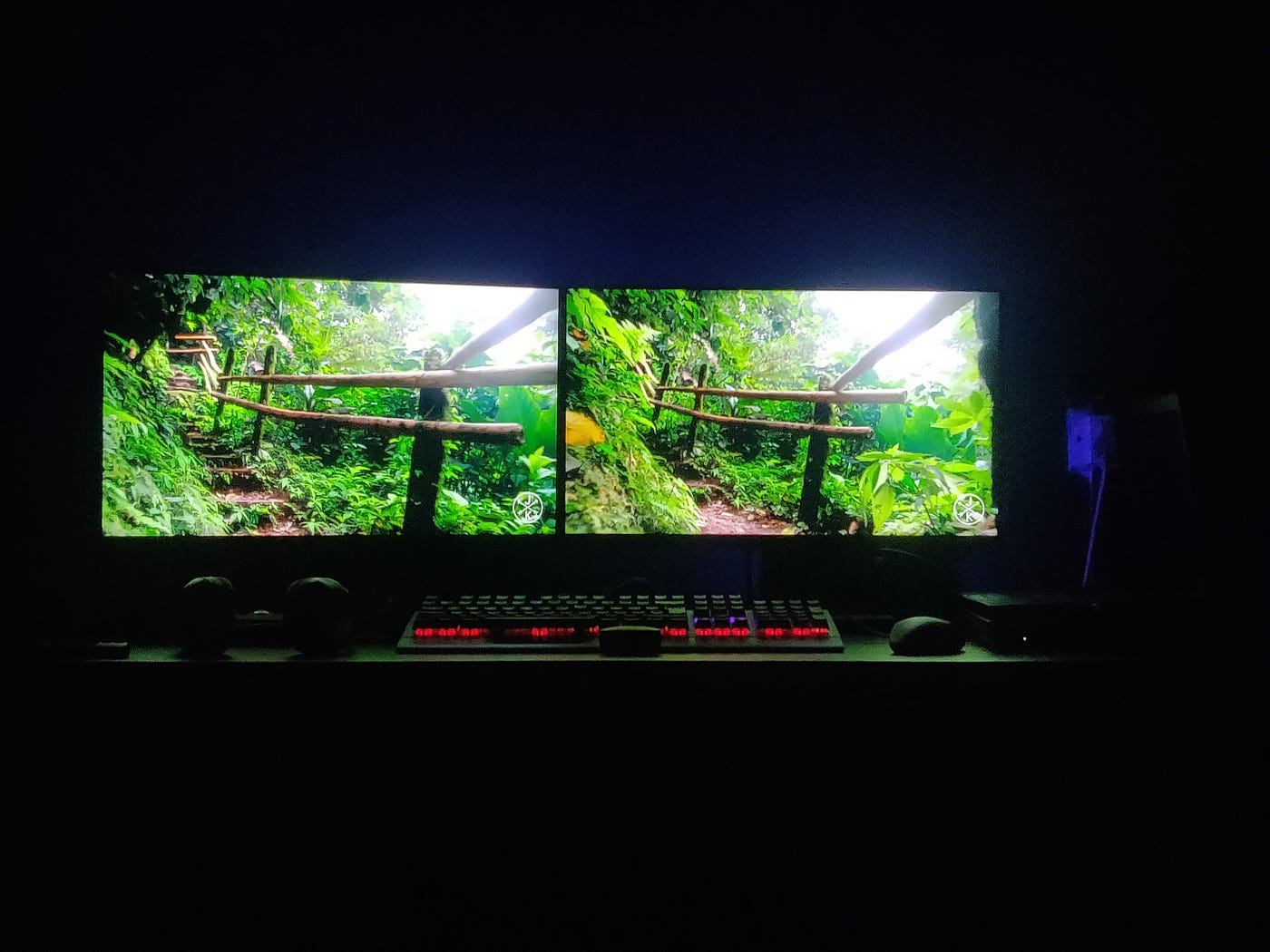 How to Build a Dual Laptop, Dual Monitor Setup ? by Gihan