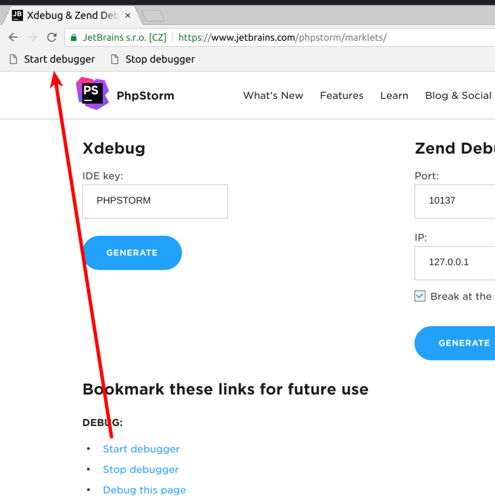 phpstorm bookmark phpstorm bookmark