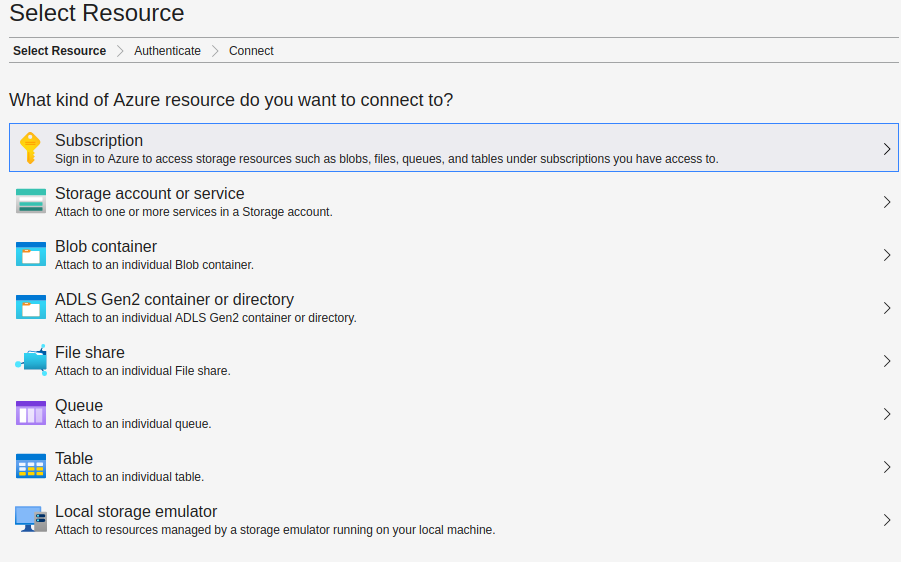 Azure storage emulator db41 quickhohpa