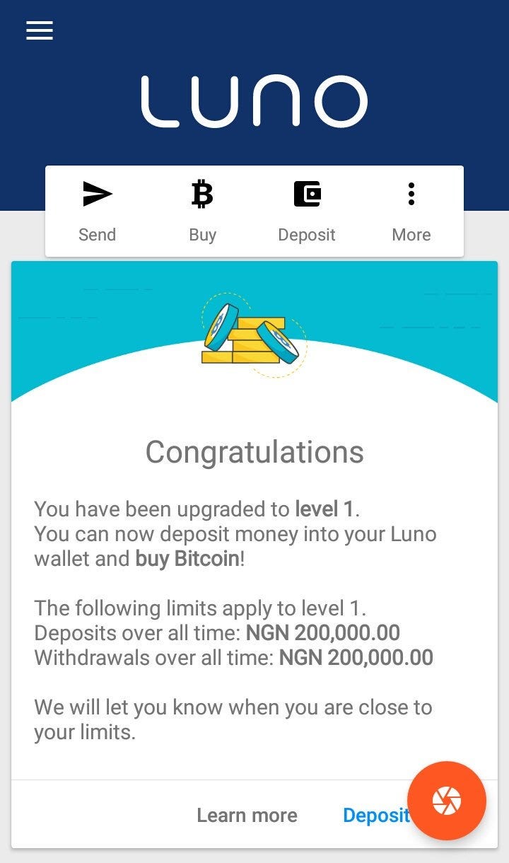 How to purchase bitcoin on luno