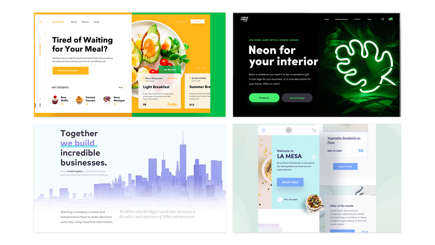 Revamping Knives and Forks website — A UI Case Study by Jenny Ho Medium