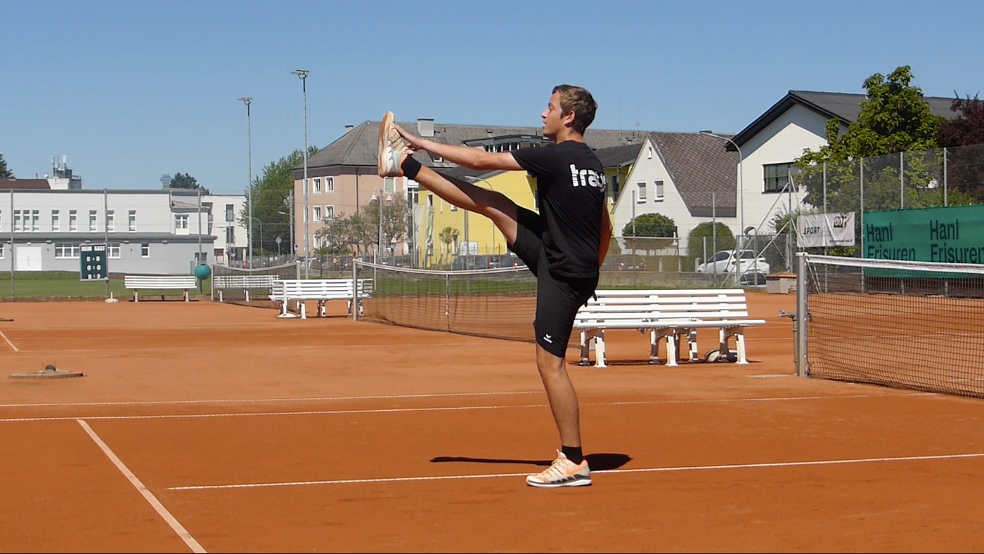 Dynamic or static stretching to warm up for a tennis match? | by Clemens  Reichenberger | Trayn Journal