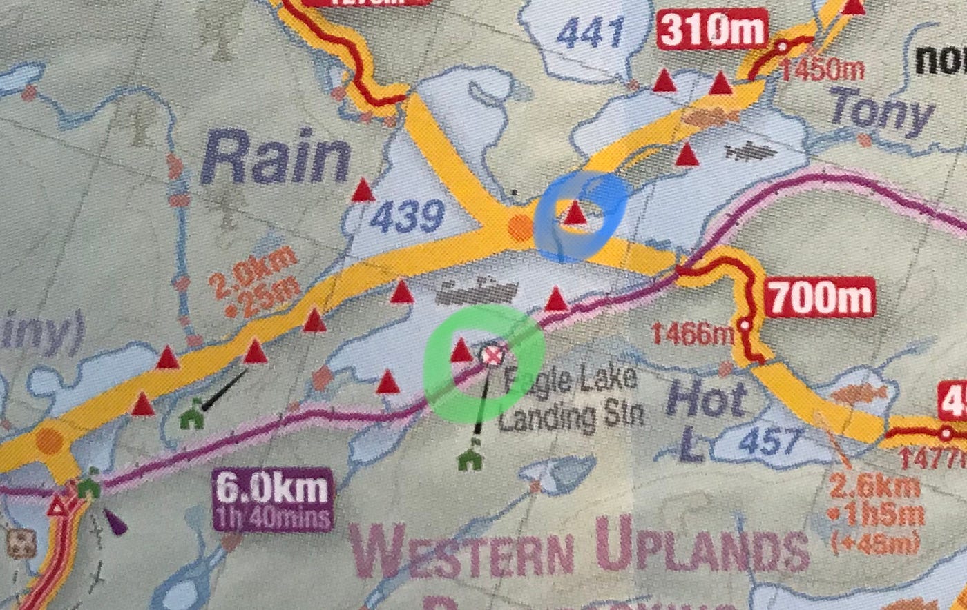 Rain Lake Algonquin Map Algonquin 2 Day Trip. With A Wicked Loop Around Petawawa… | By Michelle  Cordy | Medium