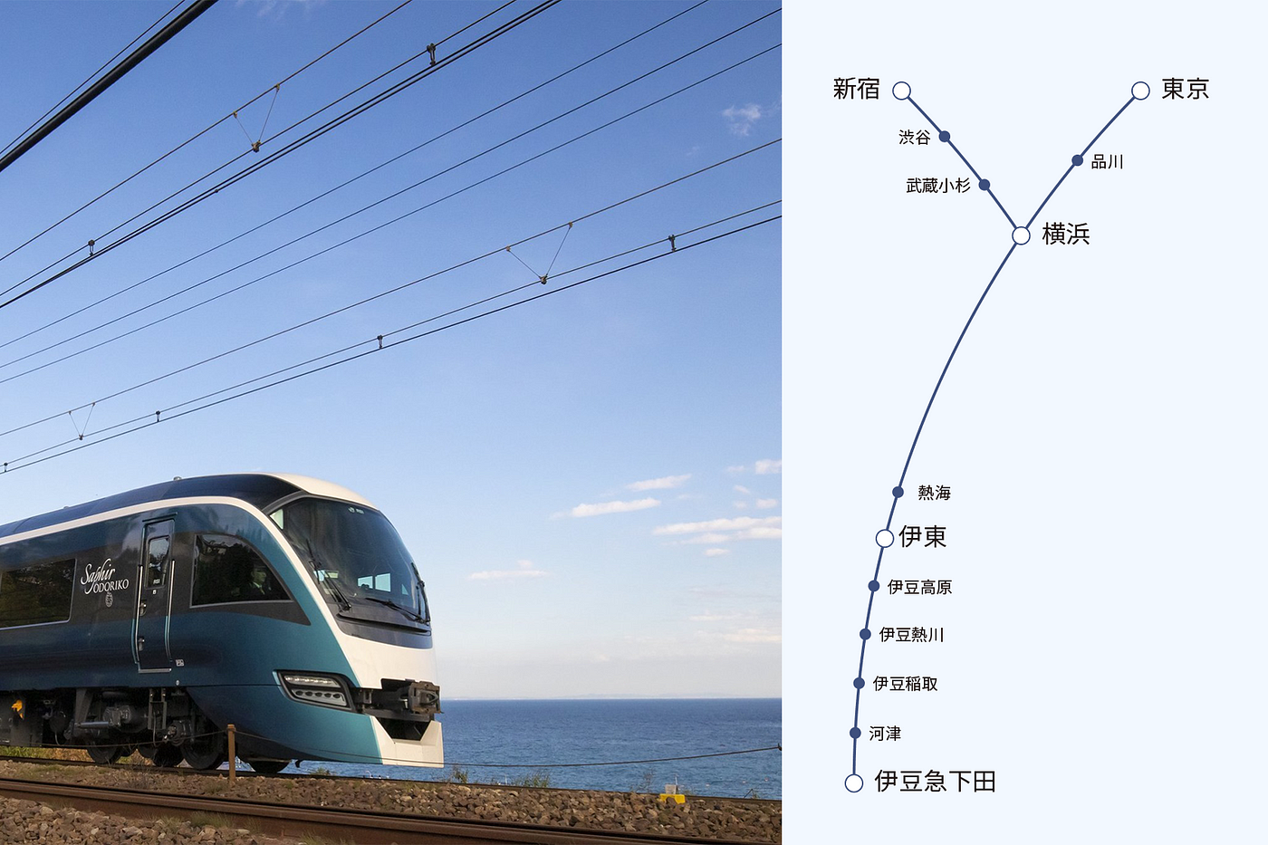 在伊豆大海中閃耀的藍寶石 靜岡新寵 Saphir踴子 悠閒觀光列車 By 是日太郎 是日日本 Medium 在伊豆大海中閃耀的藍寶石 靜岡新寵 Saphir踴子 悠閒觀光列車 By 是日太郎 是日日本 Medium