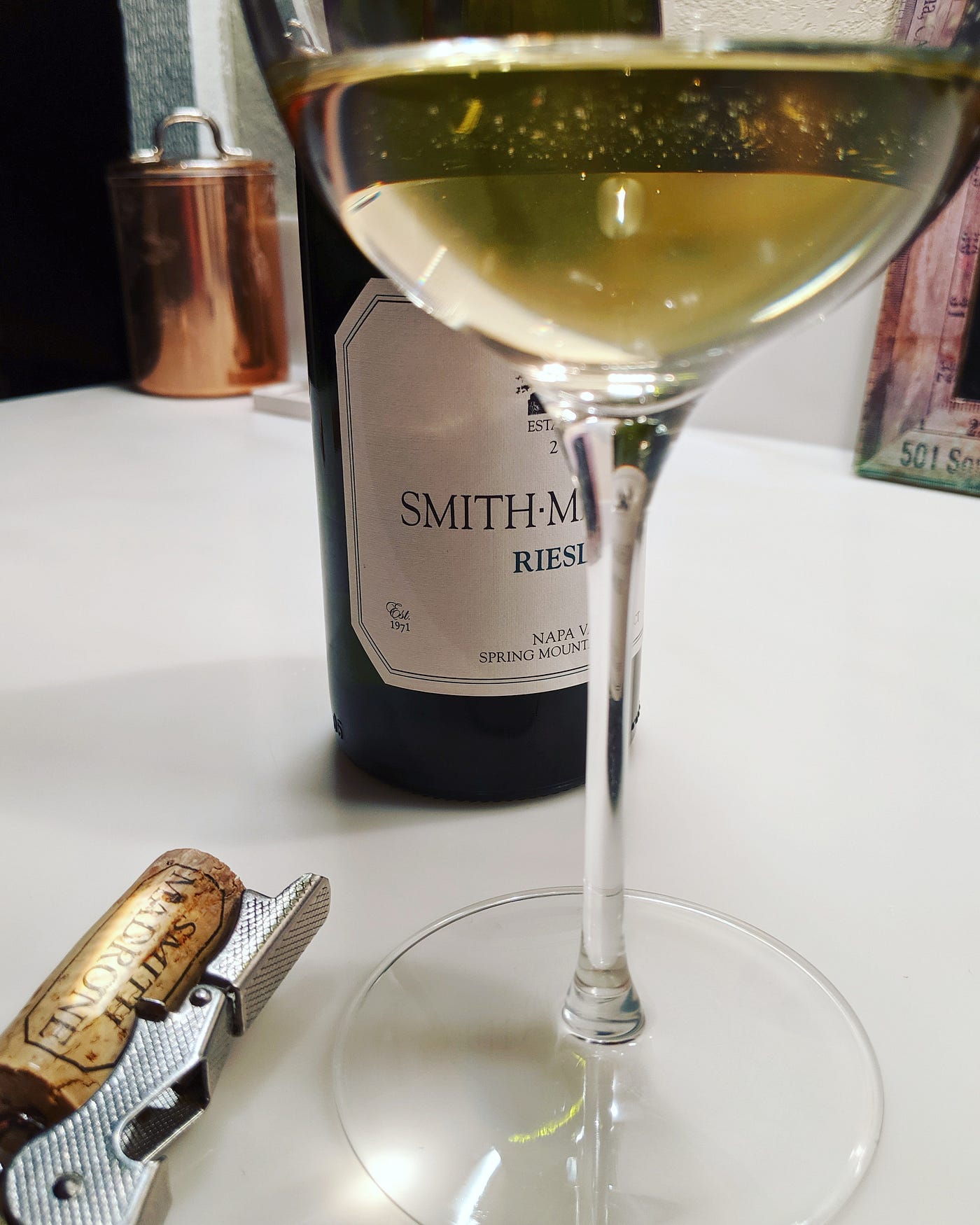Yellow deepening now at 4.. Easily one of my favorite Rieslings… by