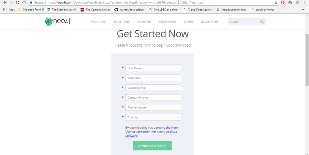 download neo4j desktop