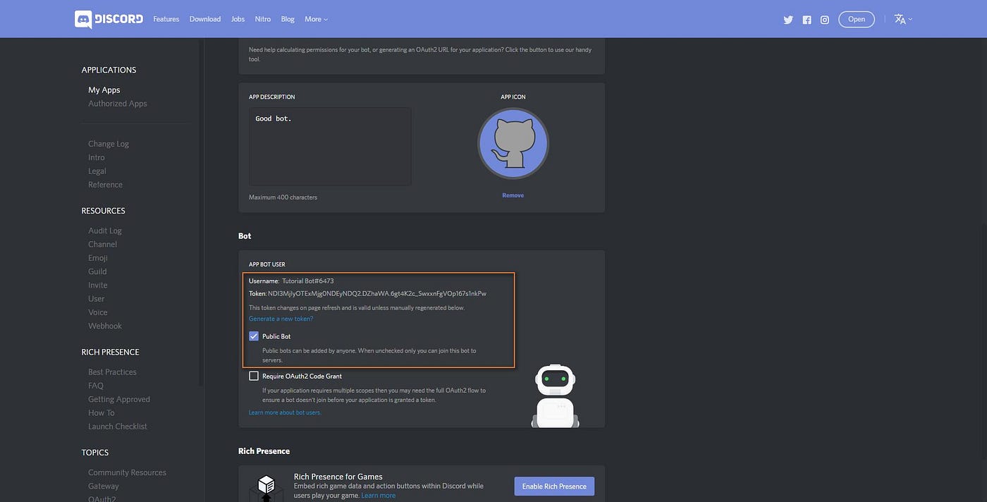 How to write discord bot on python. Смотреть фото How to write discord bot on python. Смотреть картинку How to write discord bot on python. Картинка про How to write discord bot on python. Фото How to write discord bot on python