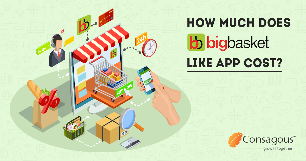 How Much Does it Cost to Develop an App like BigBasket? by Pushpraj