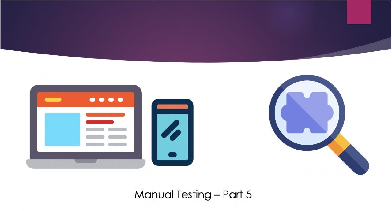 Software Testing Part 5 Types Of Software Testing By Gvnswetha Medium