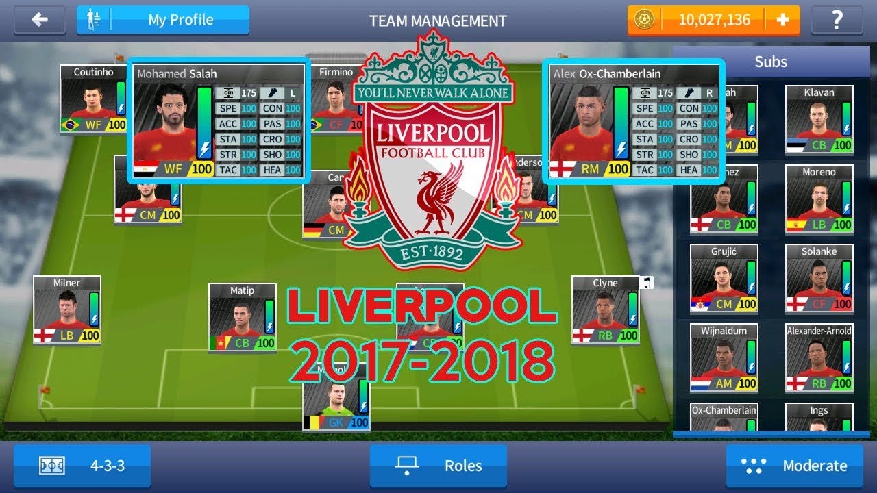 Dream league soccer liverpool team Clearance