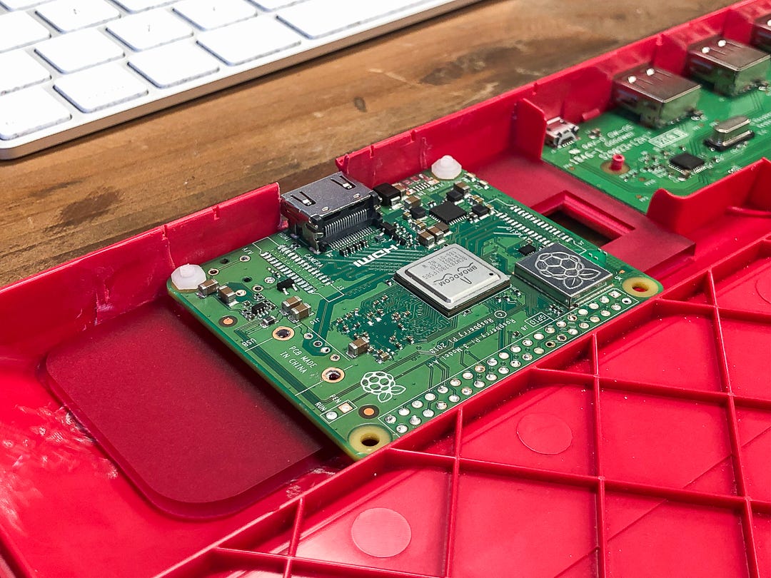 How to Put a Raspberry Pi Inside the Official Raspberry Pi Keyboard by Cameron Coward Medium