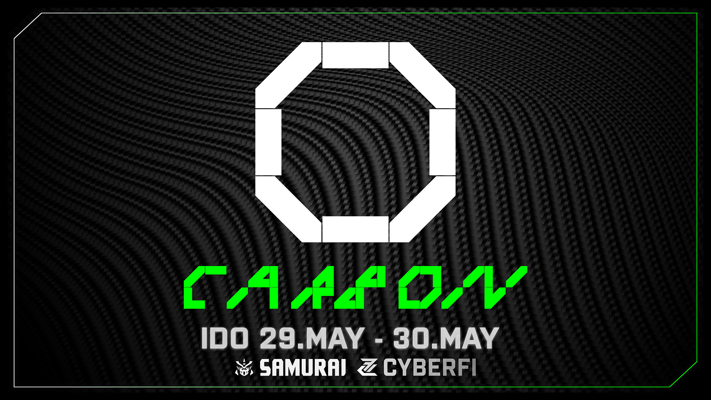 Cyberfi Samurai Announces Its Next Ido Carbon By Dale Linney Six Marketeers Cyberfi Intelligent Defi Automation Medium