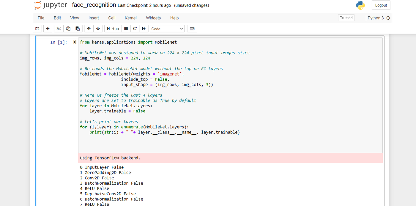 Face Recognition Using VGG16. Task by Ashish kuamr Yadav Medium