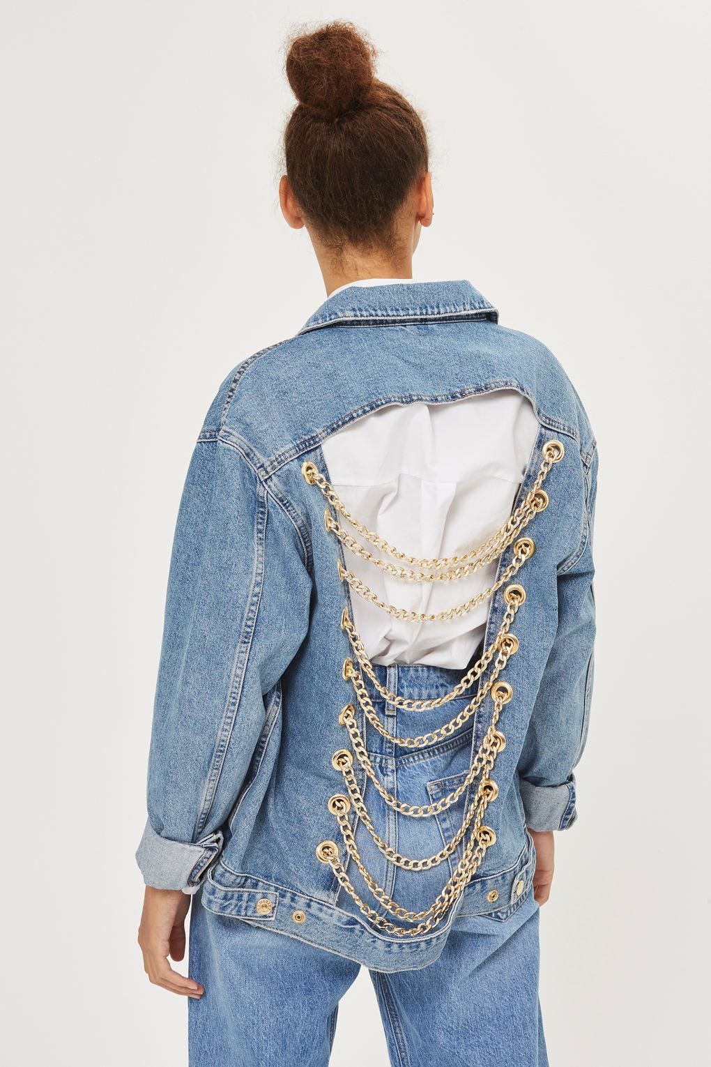 half chain jacket