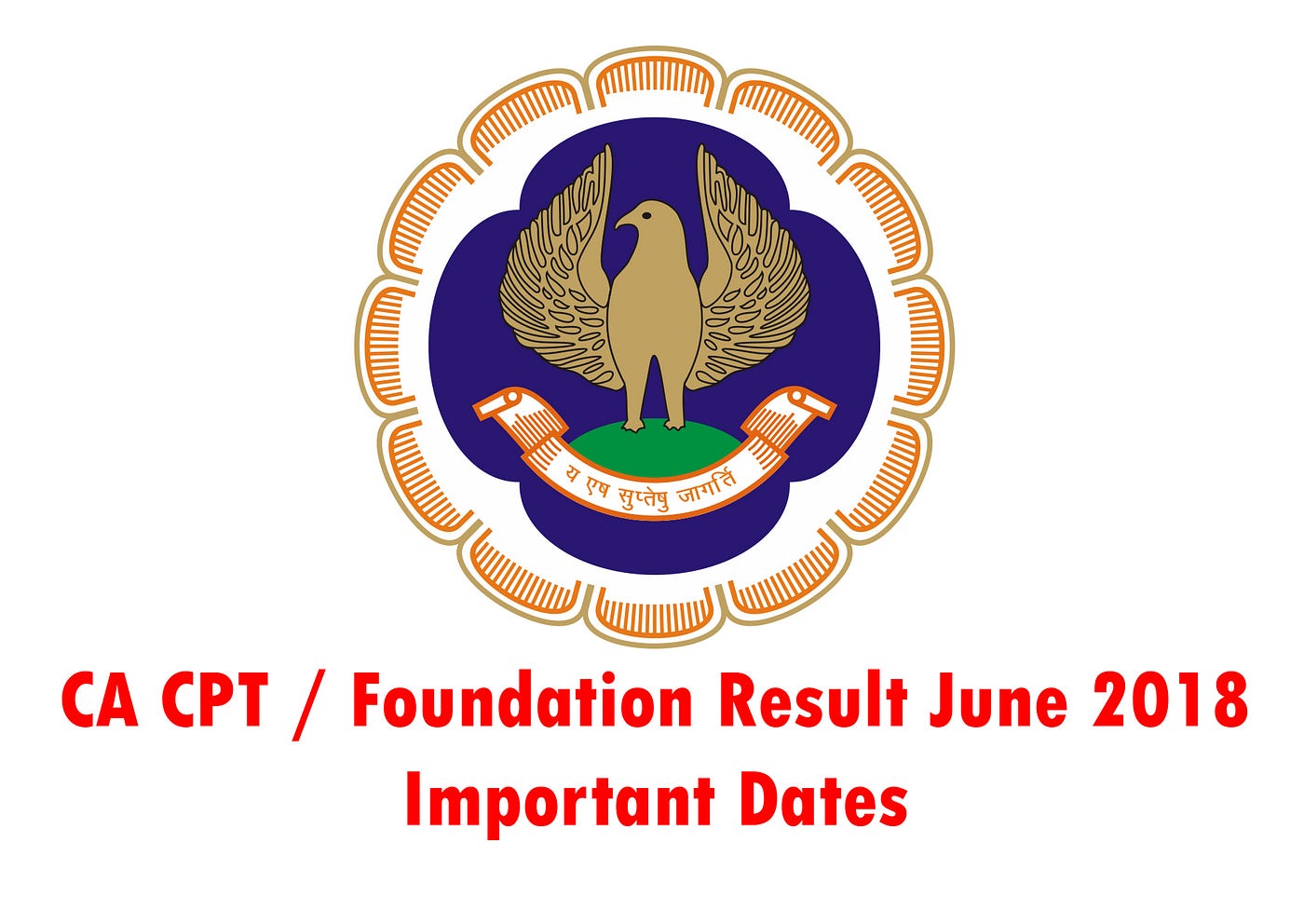 CA CPT / CA Foundation Result June 2018 by Sarcastic CA Medium