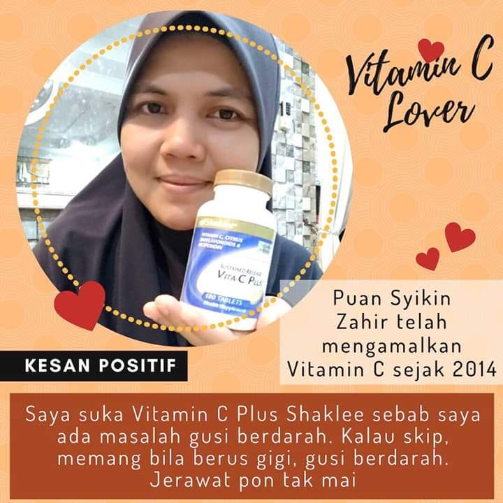 Testimoni Vitamin C Shaklee Bantu Pulihkan Kulit Berjerawat Kusam Dan Berparut By Normala Shukor Medium