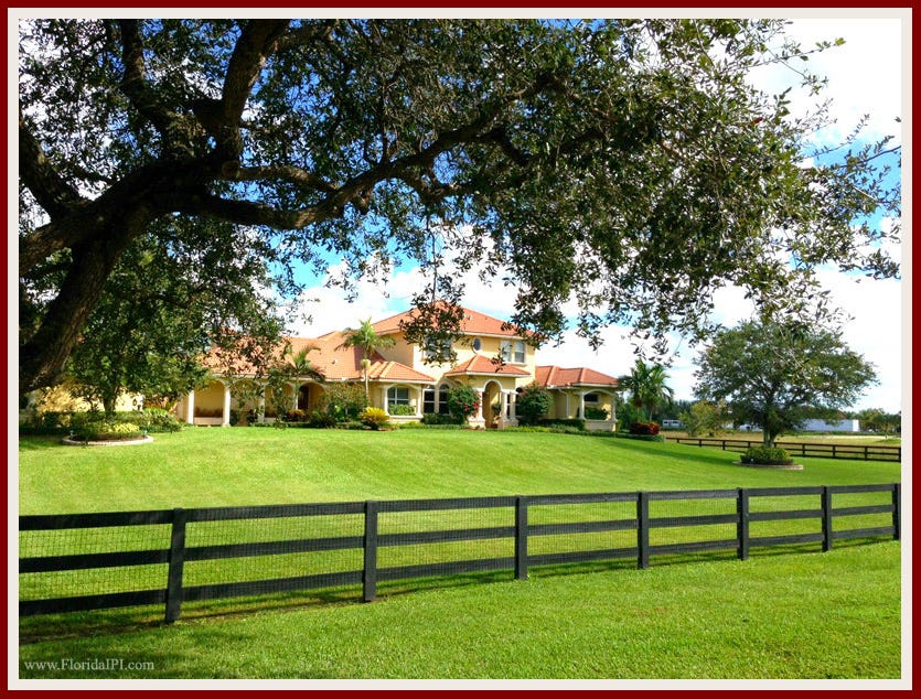 Palm Beach Point in Wellington FL Equestrian Homes for Sale Market