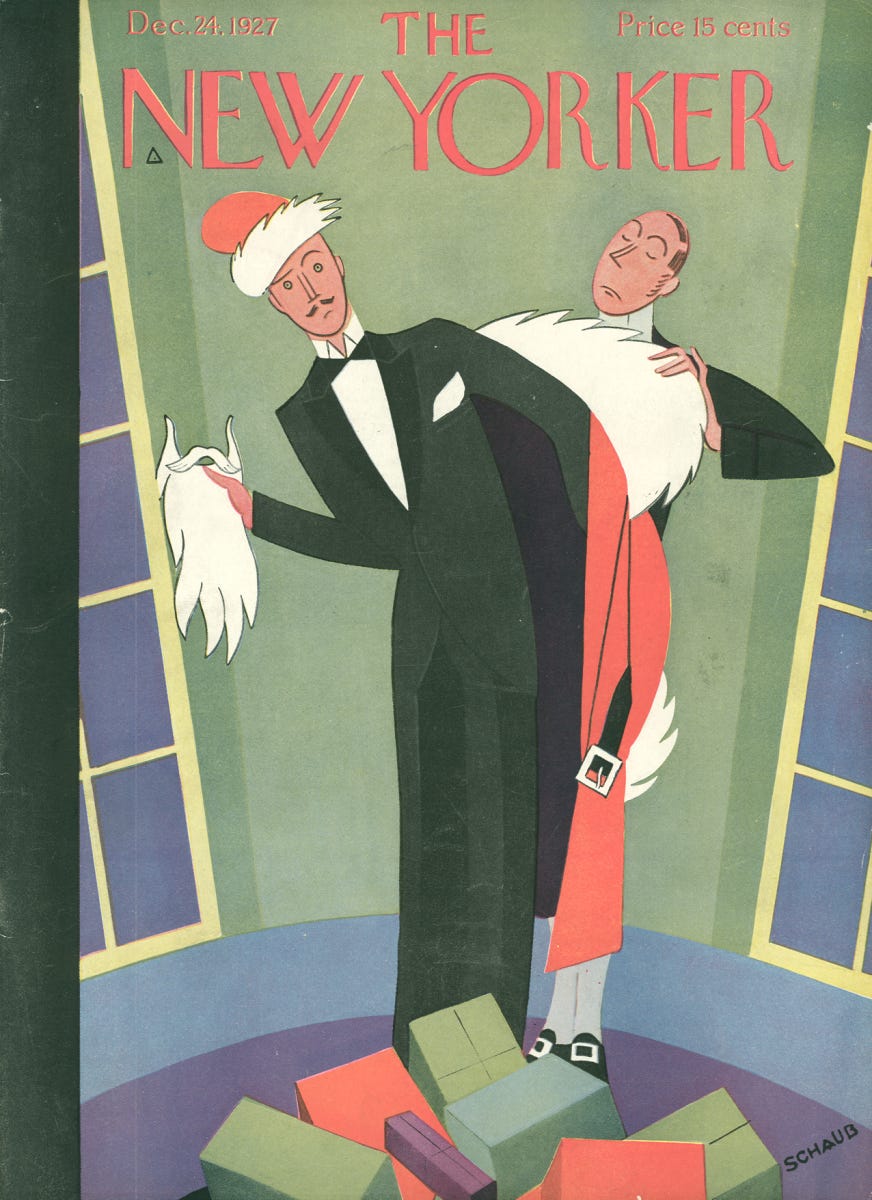 Mejores portadas navideñas del The New Yorker | by Nacho Alarcón | La  columna belga | Medium