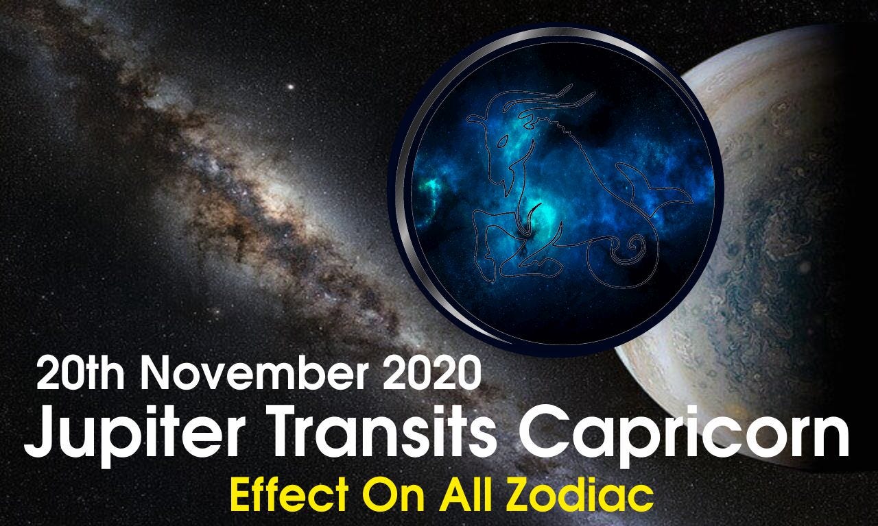 Jupiter Transits Capricorn -20th November 2020 | by GKM ...
