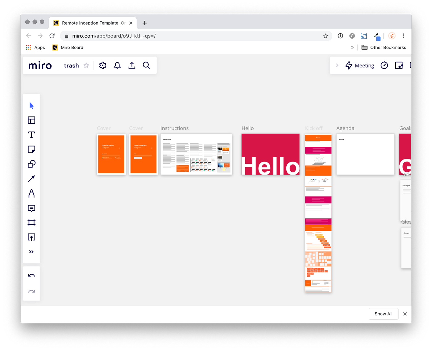 Lean Inception Miro Template. Free Miro template to run lean… | by Marcel  Britsch | The Digital Business Analyst