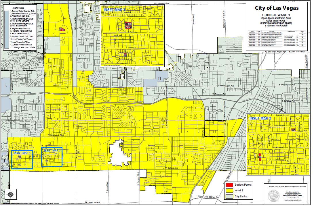 Las vegas ward map
