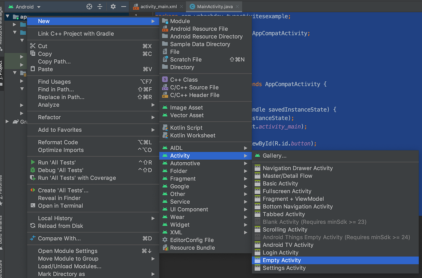 How to navigate between two activities — Android Tutorial by WabaApps