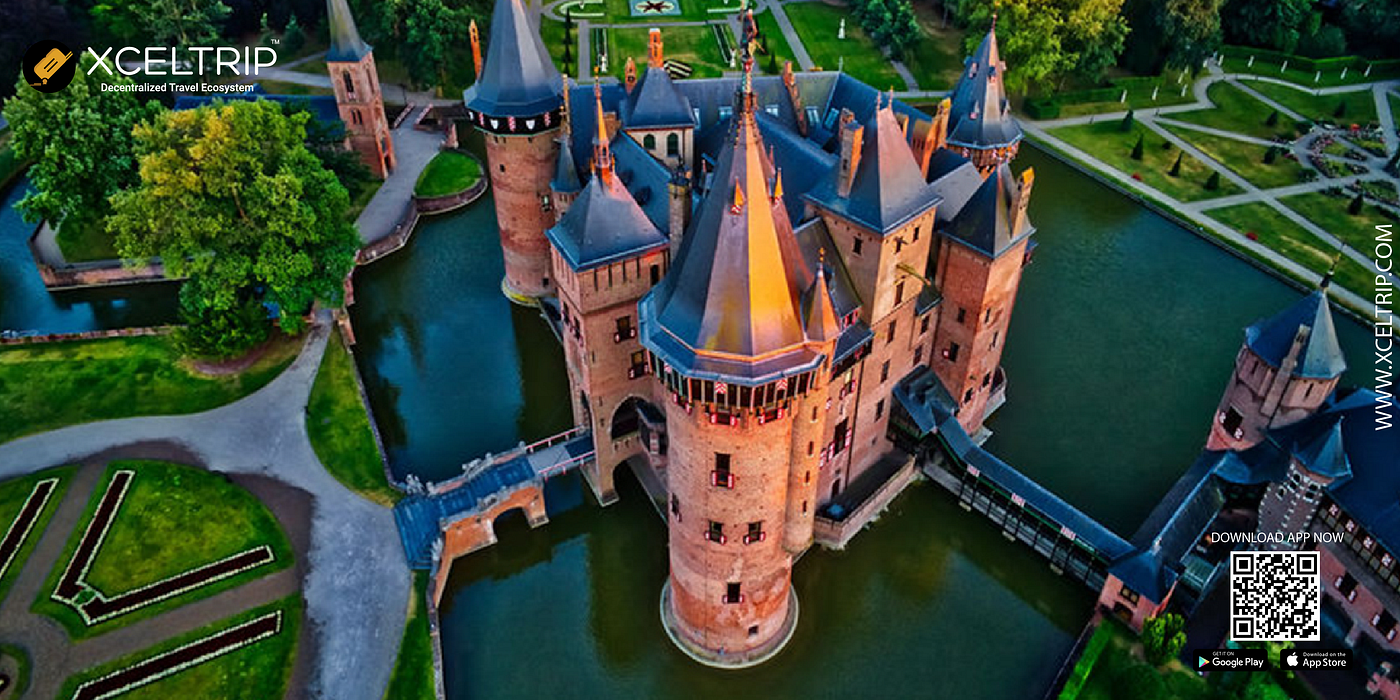 Enjoy your next Cryptocurrency travel to Netherland's Castle De Haar ( Utrecht) with XcelTrip. | by Xcel Trip | XcelLab Magazine |