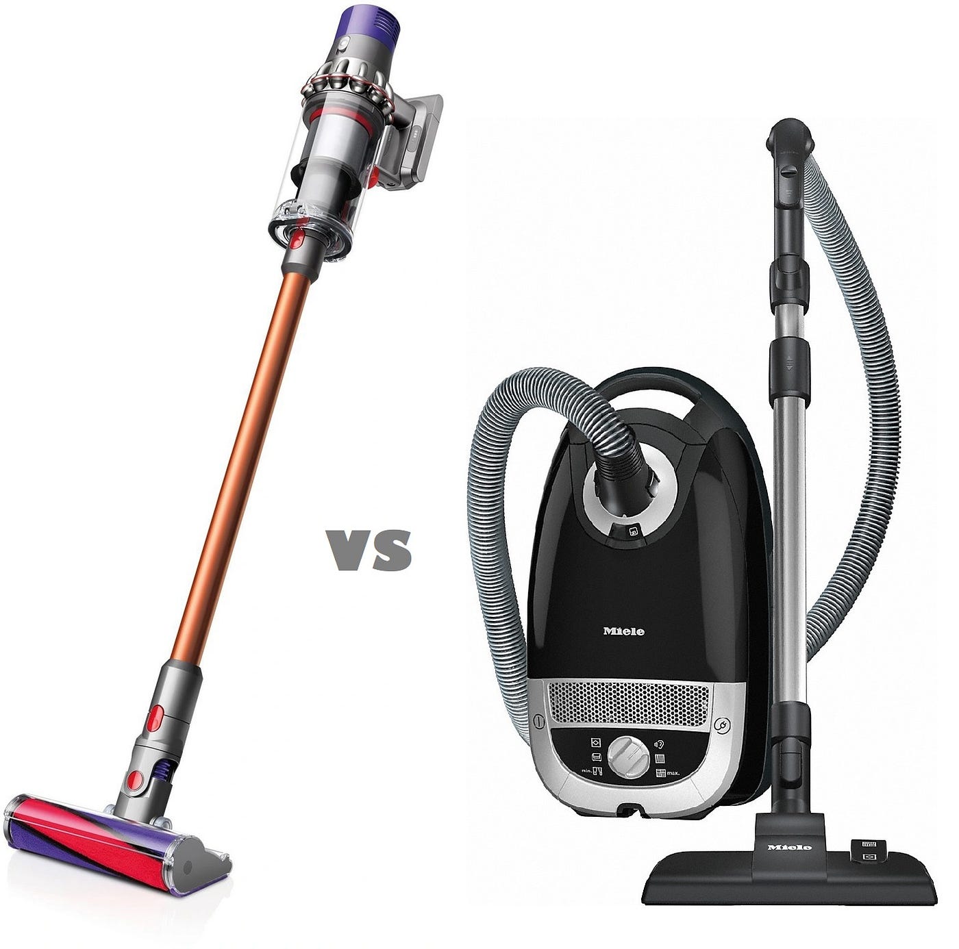 Vacuum cleaners: Miele vs Dyson. I have a family with a big house, two… |  by ski n | Medium