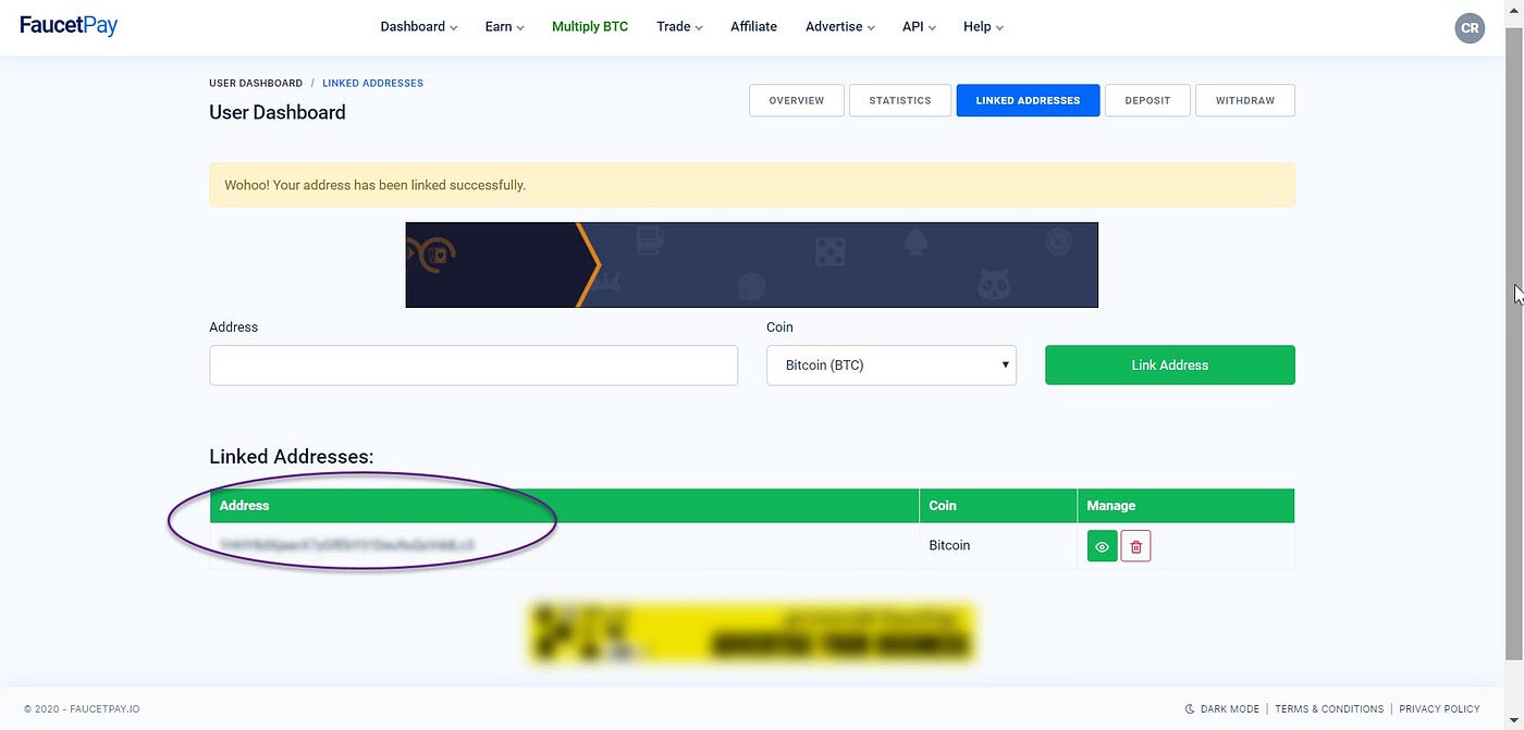 How To Create Account & Link Your Address In Faucetpay? by More Money