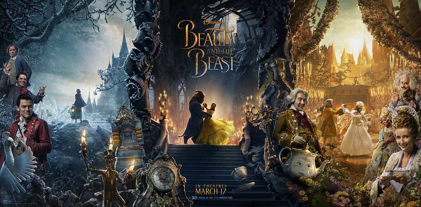 Film Review: Beauty, Beast, and the Burden of the Remake | by Sean Randall  | CineNation | Medium
