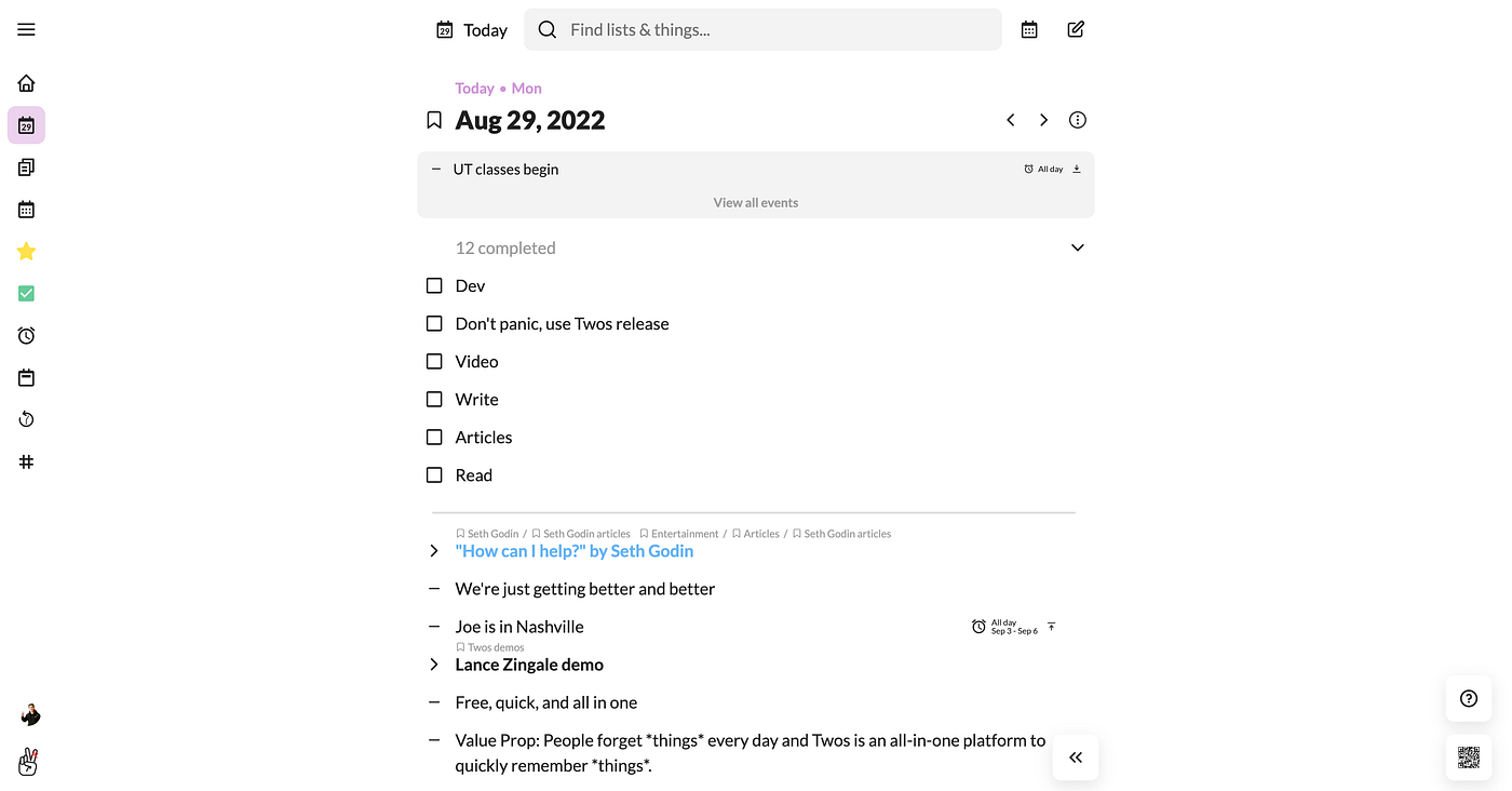 The Best Notes App for Normal People by Parker Klein ️ TwosApp Aug, 2022 Medium