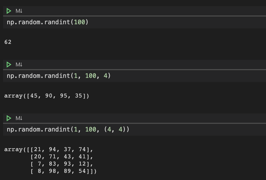 A Cheat Sheet on Generating Random Numbers in NumPy | by Yong Cui | Towards  Data Science