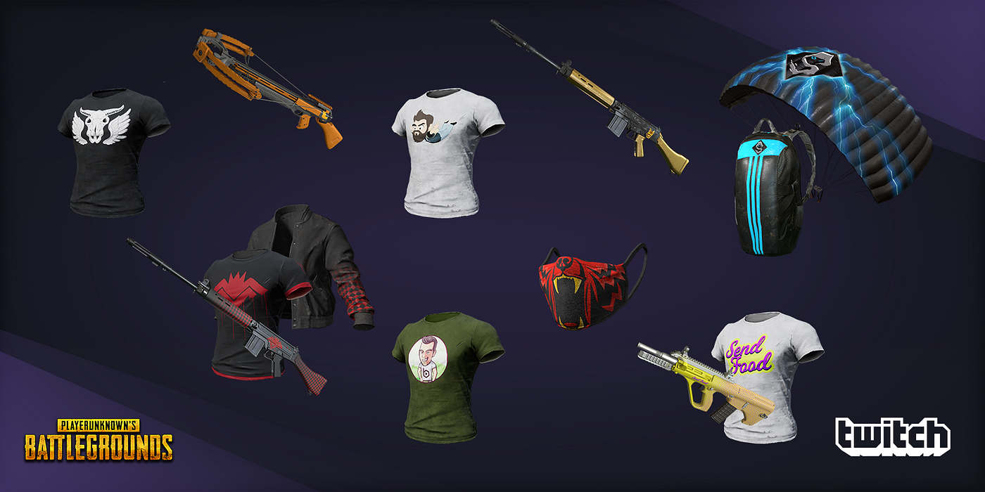 Updated September 18 Next Round Of Pubg Skins Featuring Your Favorite Streamers By Emily Halpin Twitch Blog Medium Updated September 18 Next Round Of Pubg Skins Featuring Your Favorite Streamers By Emily Halpin Twitch Blog Medium