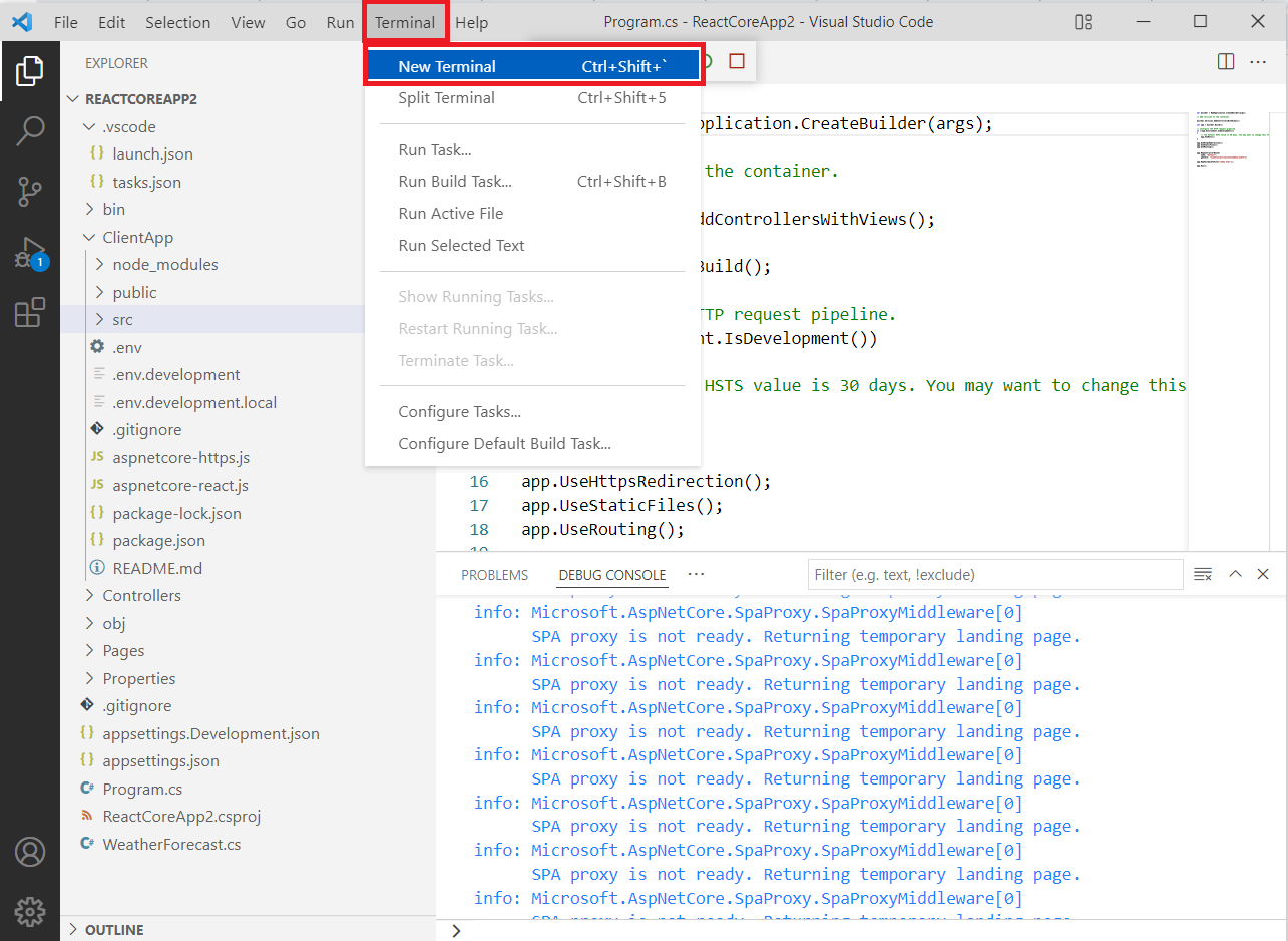 How to create a C# Web Application in Visual Studio Code and Debug | by  Daneesha Bartholomeusz | Medium
