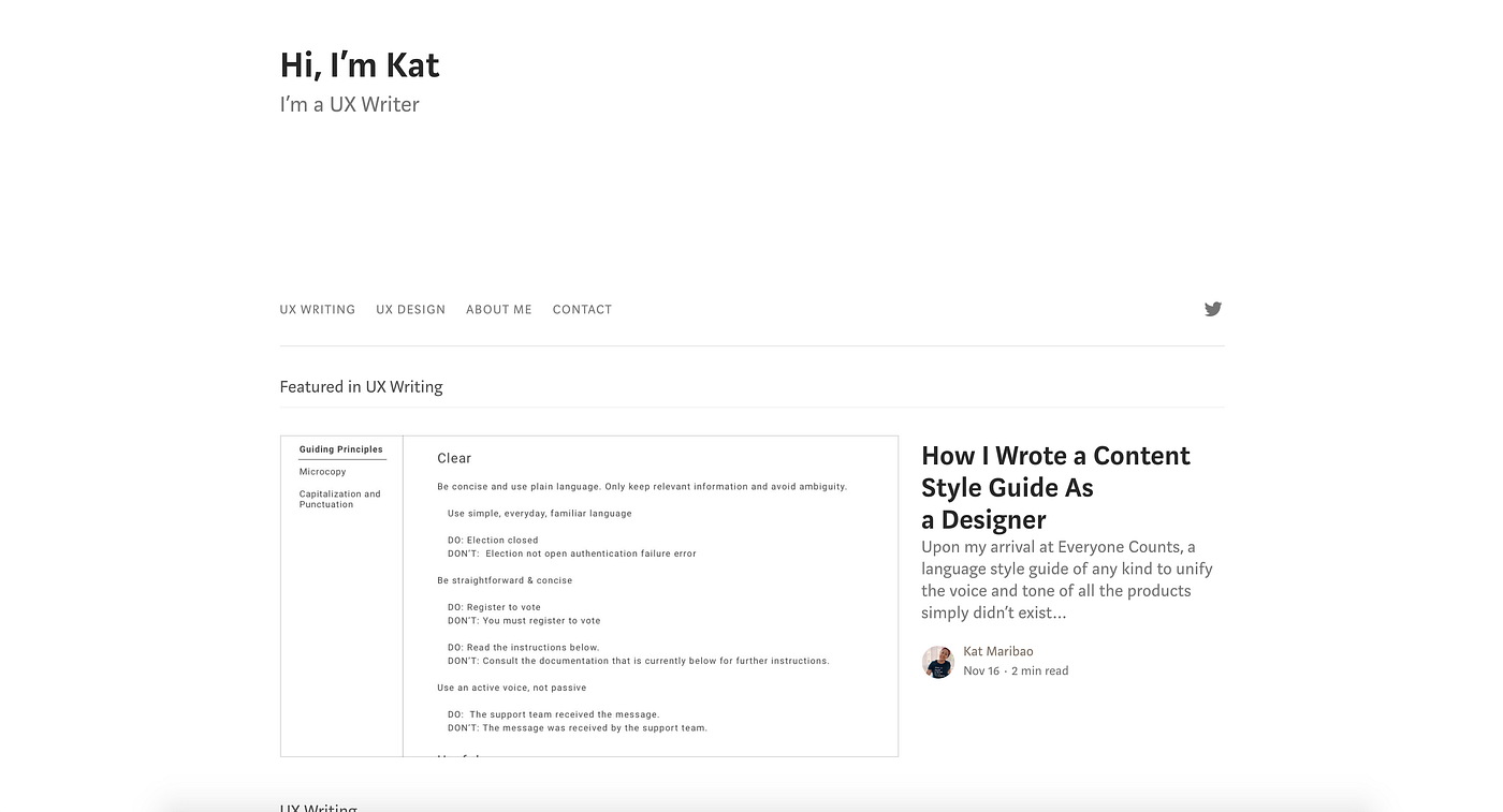 How I hacked Medium to publish my UX portfolio (and canceled Squarespace's  $17/mo subscription) | by osirene | UX Collective