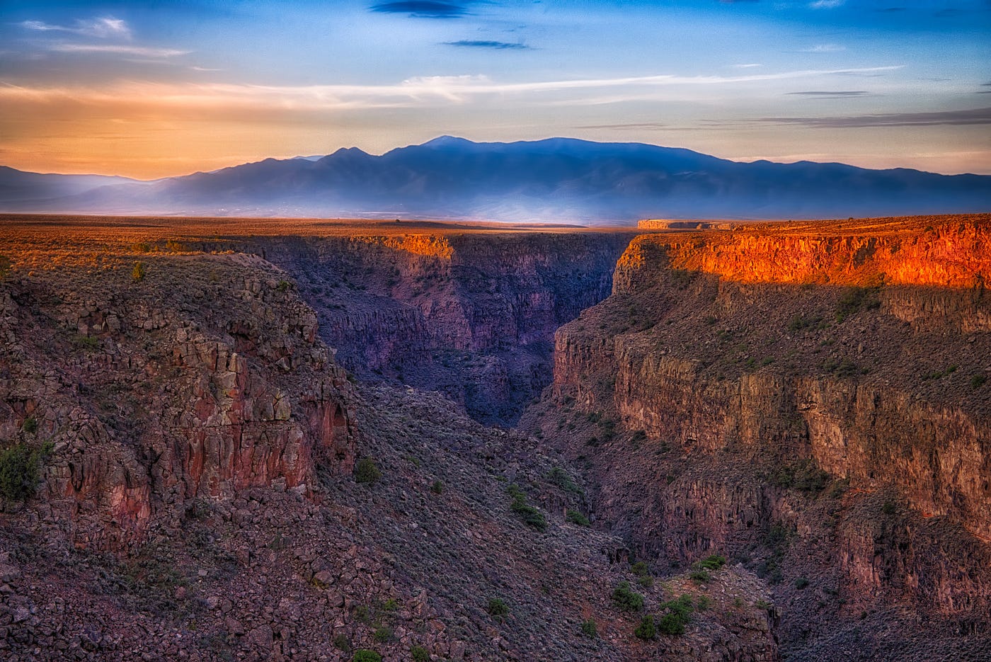 Rio Grande Gorge near Taos, NM