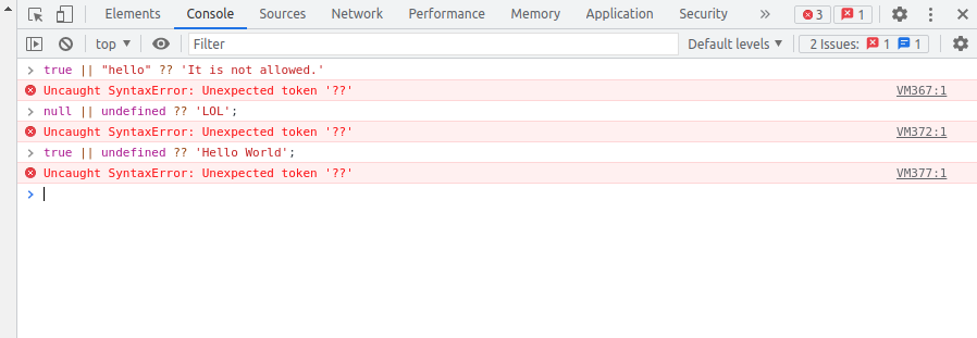 3 Uses of ‘?’ in JavaScript . How ( ? / ?? / ?. ) operators work in ...