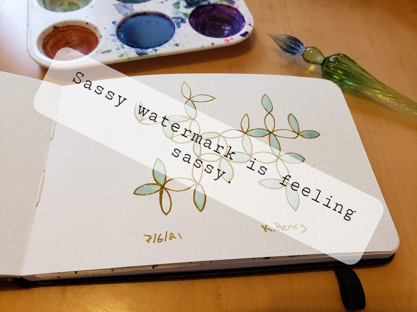 watermark maker for art