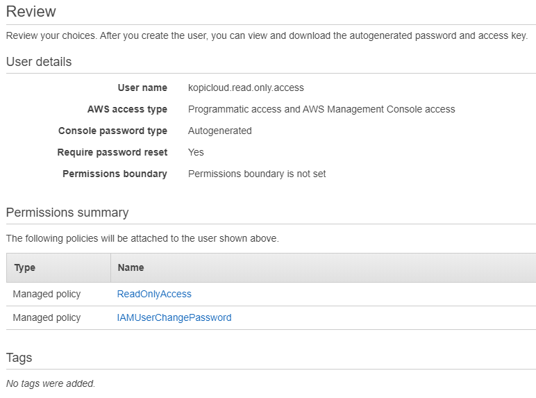 How To Grant Read Only Access On Amazon Web Services Aws By Guillermo Musumeci Medium