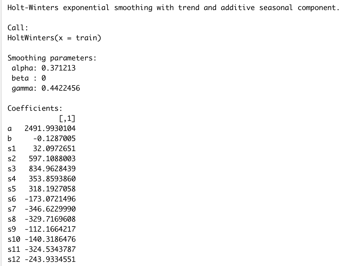 Comparing Holt-Winters exponential smoothing and ARIMA models for time ...