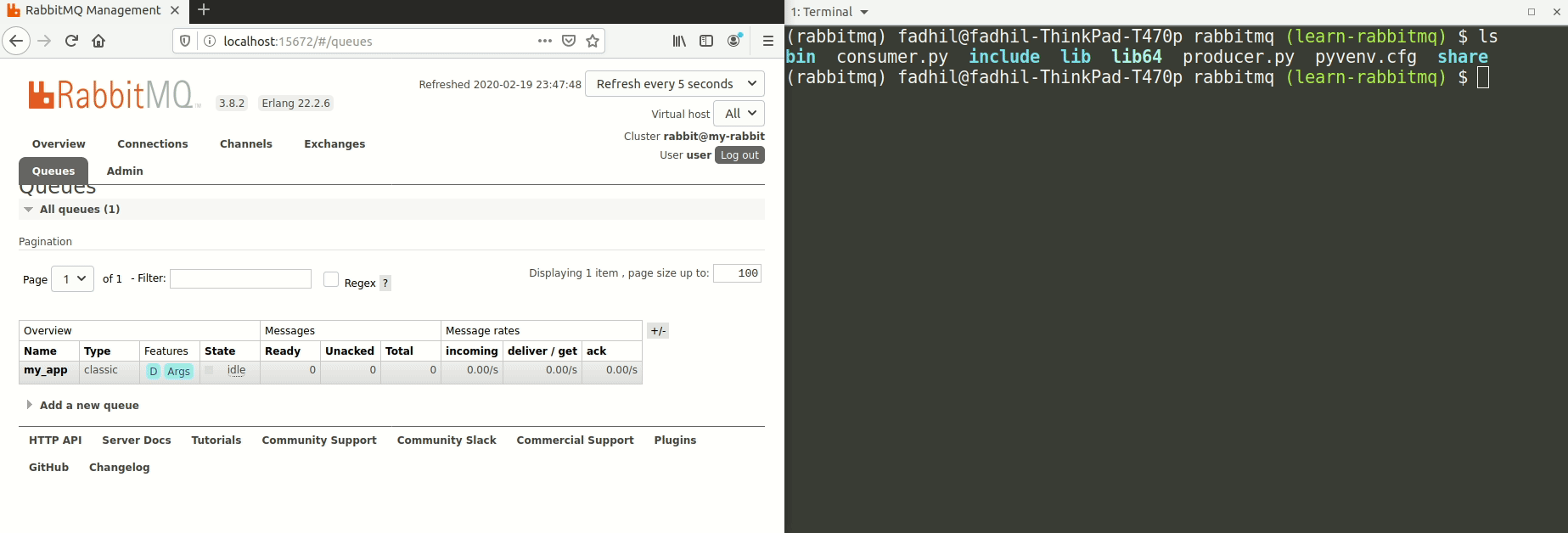 An Introduction to Message Queues With RabbitMQ and Python | by Mohamad  Fadhil | Better Programming
