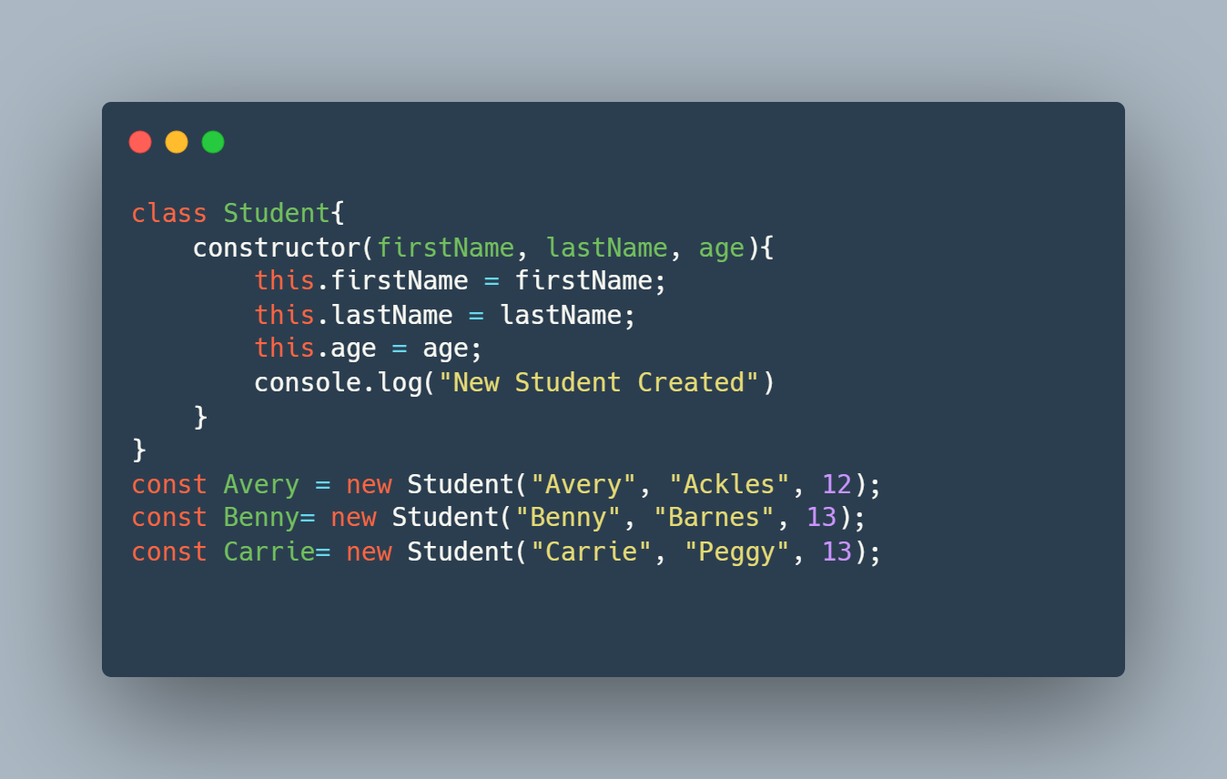 How to Use Javascript Classes for Object-Oriented Programming ... image.