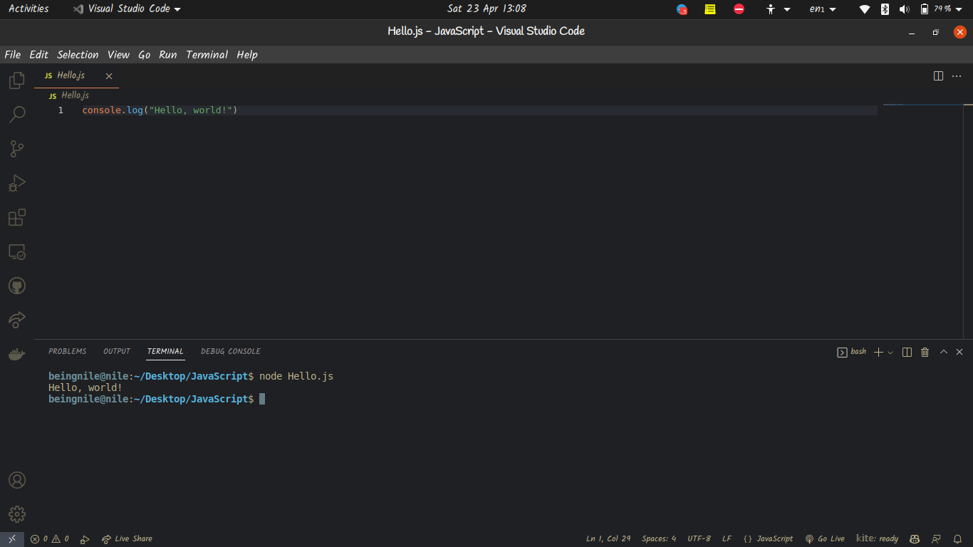JavaScript - Hello, World. A beginner’s guide to JavaScript, what… | by ...