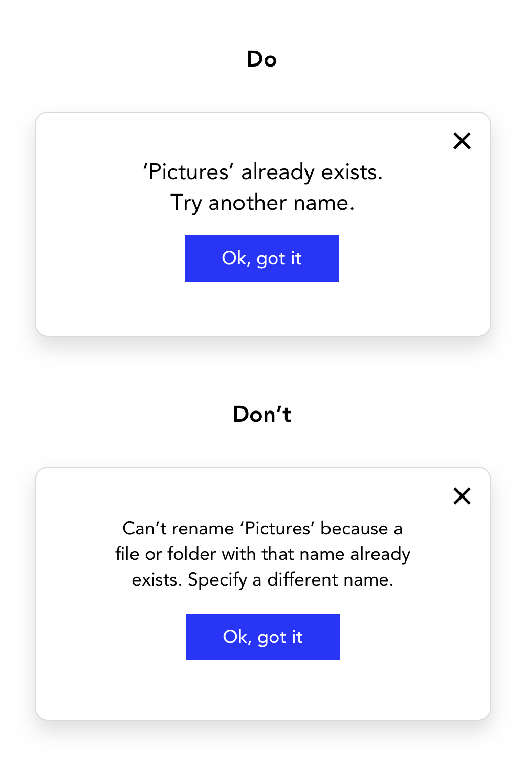 Writing Clearer Error Messages A Short Guide To Helping Users Fix By Amy Leak Ux Collective