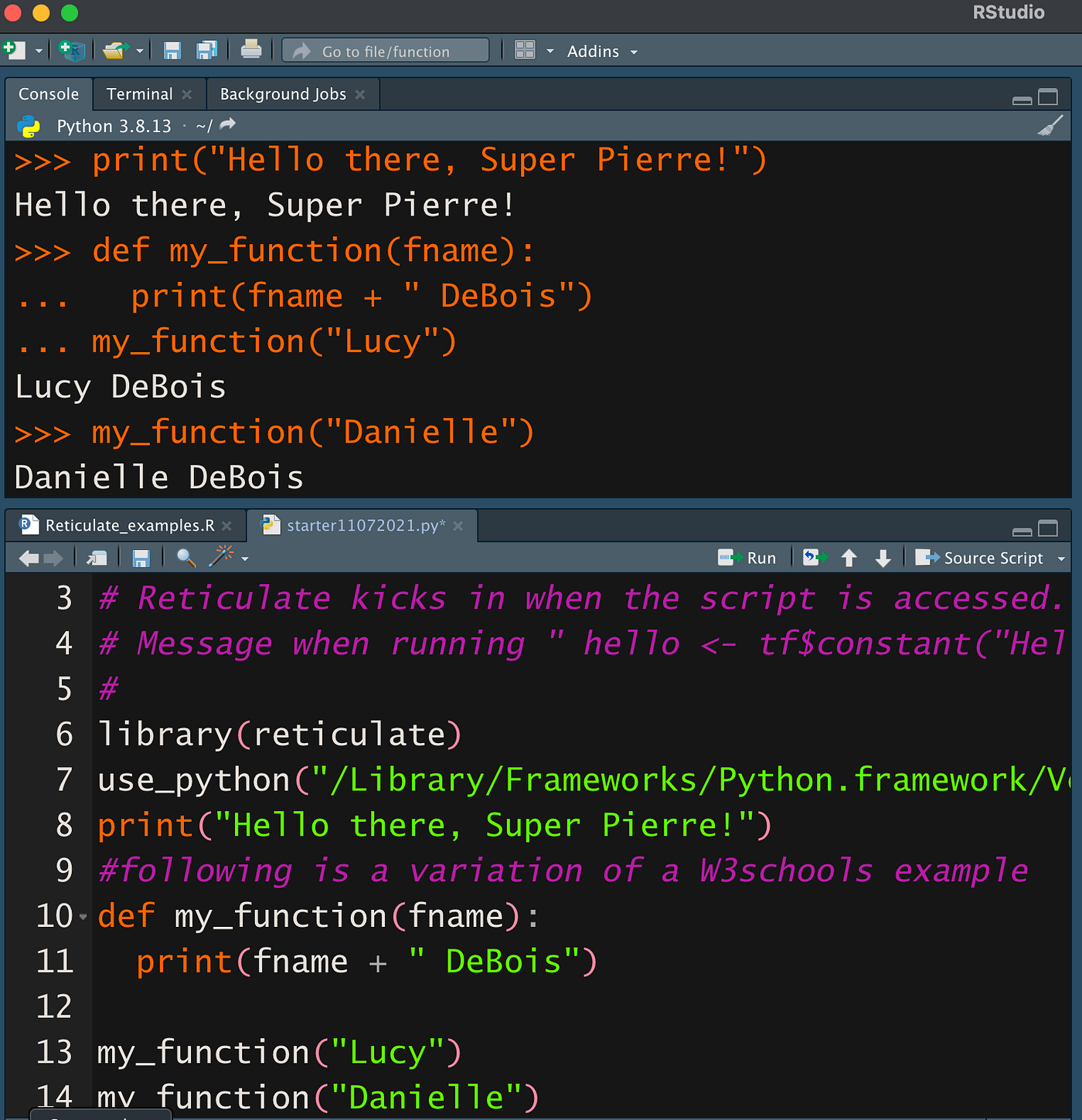 How to Use Reticulate For Using Python Alongside R Programming | by Pierre  DeBois | Jan, 2023 | Medium