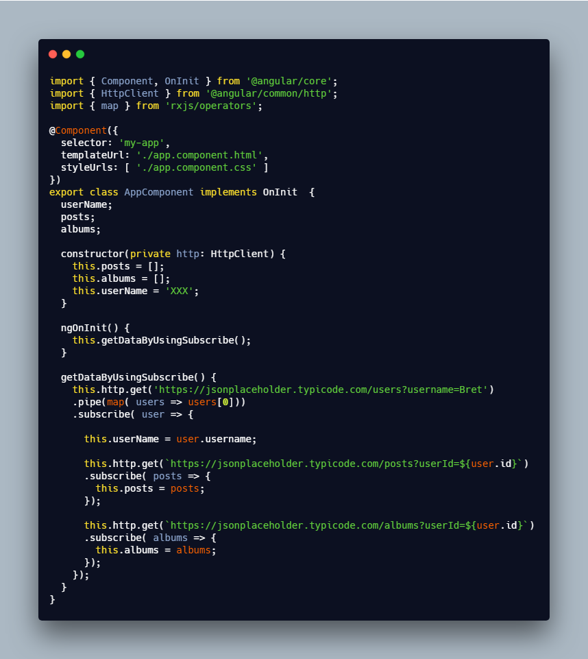 Rxjs Map In Angular 8 Handle Multiple Api Requests In Angular Using Mergemap And Forkjoin To  Avoid Nested Subscriptions | By Tran Son Hoang | Level Up Coding
